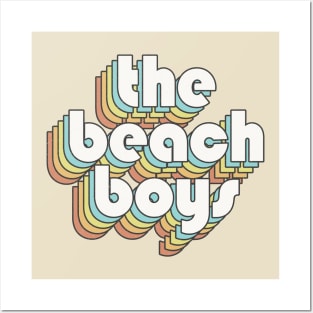 Retro The Beach Boys Posters and Art